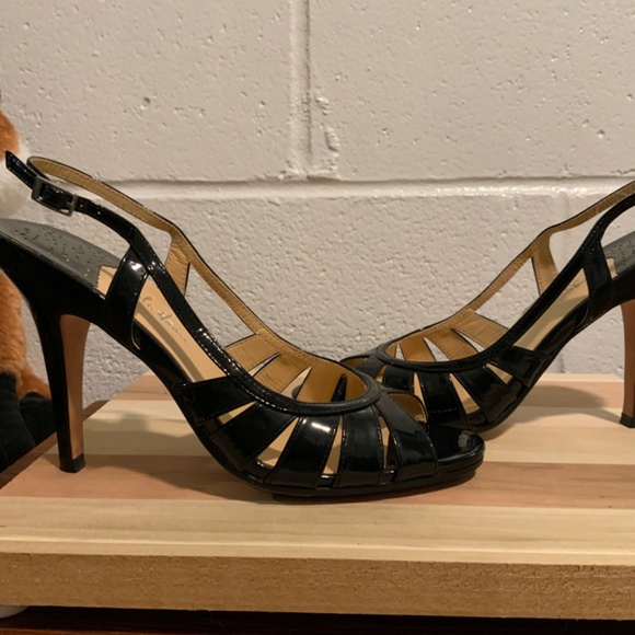 Cole Haan Nike Air Black Heels - Picture 2 of 9